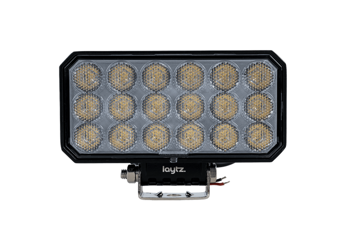 Світлодіодний робочий ліхтар-відбивач LAYTZ LY7305 72xLED 7000lm прямокутний