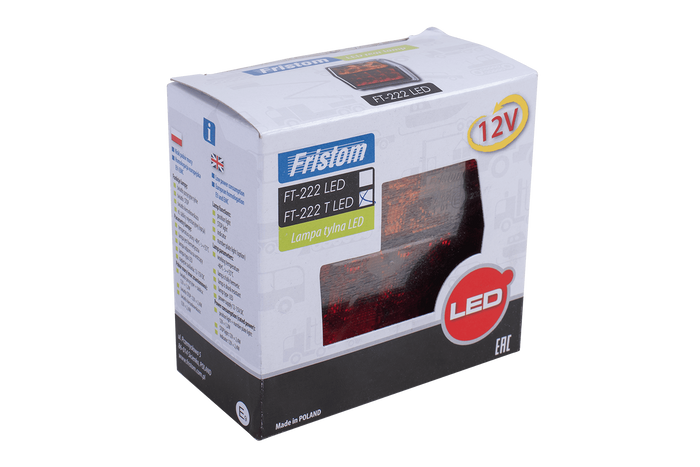 Ліхтар задній FRISTOM FT-222 LED 4 функції універсальний