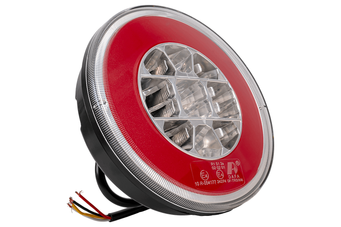 TT TECHNOLOGY TT.12008 Задній світлодіодний ліхтар Glo-Trac для гамбургерів з 3 функціями, універсальний