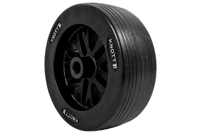 Запасне колесо для опорного колеса KNOTT 6D7691.002, пластикове, 210x75 мм