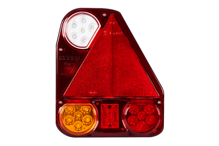 Багатофункціональний світлодіодний задній ліхтар з трикутним відбивачем HORPOL LZD 774 правий
