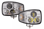 Світлодіодні фари TT Technology TT.16610-L+TT.16610-P з 3 функціями, 21 світлодіод 4450 лм (ліва+права) для JCB/Cat/Manitou/Volvo/Terex